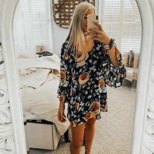 Show Me Your Mumu Floral Mini Dress